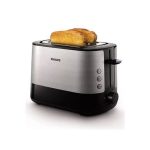 Philips HD2637/90 2 Slice Toaster-Silver Black