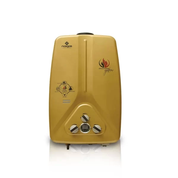 Nasgas DG-09L Gold Water Heater