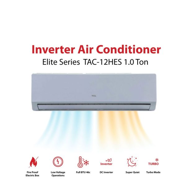 TCL TAC-12HES 1.0-Ton Inverter Elite Series Air Conditioner