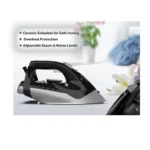 Haier Steam Iron HSR-8063 with Steam Levels - Image 2