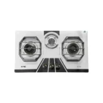 Nasgas DG-146 BK 3 Burners Steel Top Kitchen Hob